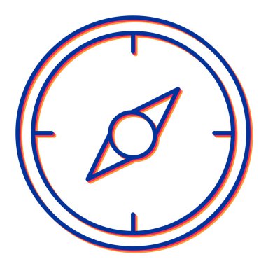 Pusula simgesi vektör resimlemesi