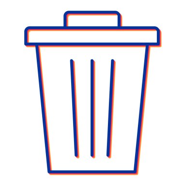 Çöp kutusu. Basit tasarım