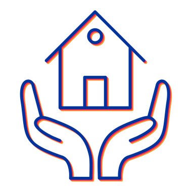 House vektör satırı simgesi