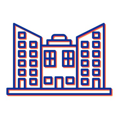 vektör ofisi oluşturma simgesi illüstrasyonu