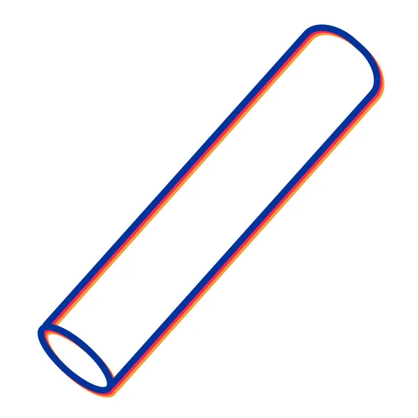 Bleistift Symbol Isometrie Der Farbvektorsymbole Für Webdesign Isoliert Auf Weißem — Stockvektor