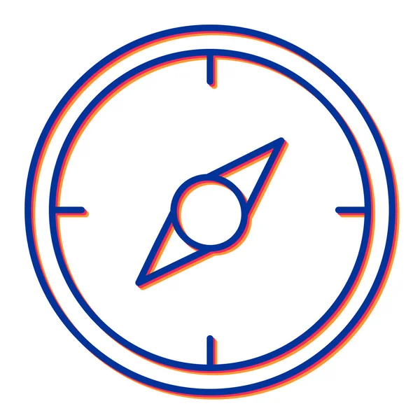 Pusula simgesi vektör resimlemesi