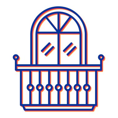 kapı simgesi vektör illüstrasyonu