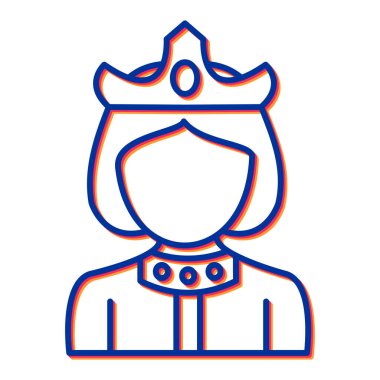 Şapka ve eşarp vektör çizim tasarımlı kadın