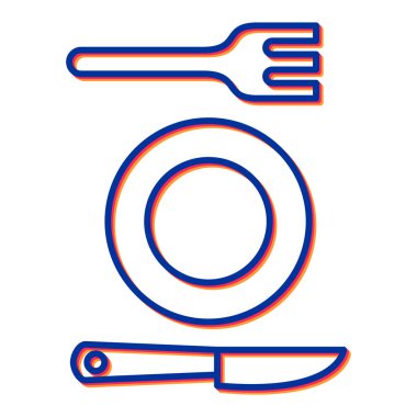 Vektör illüstrasyonu, simge ögesi arkaplanı