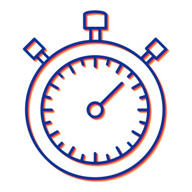 Kronometre simgesi çizimi