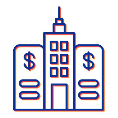 vektör ince çizgi simgesi oluşturuluyor