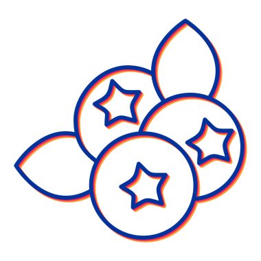 Bir yıldız simgesinin vektör illüstrasyonu