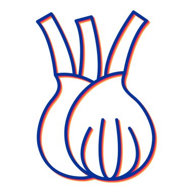 el çizilmiş çizgi vektör simgesi