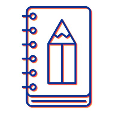 dizüstü simgesi vektör illüstrasyonu