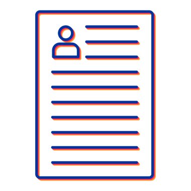 Devam et. Web simgesi basit tasarım