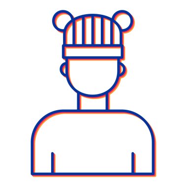 Basit vektör illüstrasyonu, web simgesi 