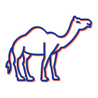 Deve Simgesi Vektör tasarımı