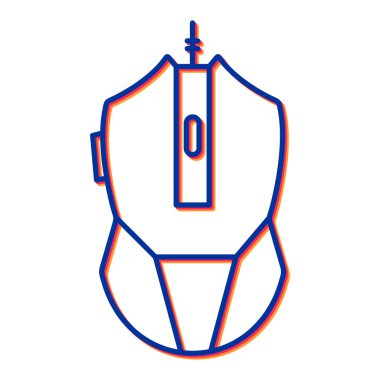 Mavi çizgi elmas simgesi beyaz arkaplanda izole edilmiş. Minimalizm konsepti. 3d illüstrasyon vektörü.