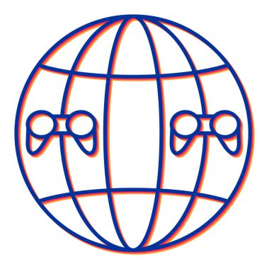 genel ağ simgesi çizimi