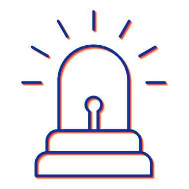 Mavi ve beyaz arkaplanın vektör çizimi