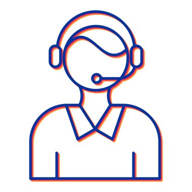 Çağrı merkezi. Basit resimleme