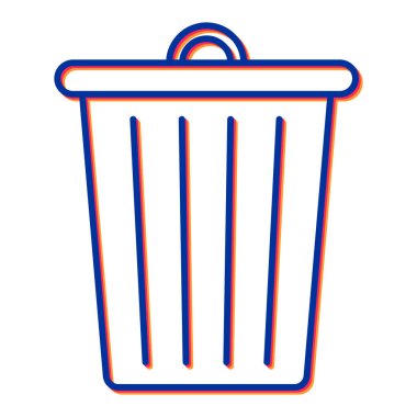 Çöp kutusu. Basit tasarım