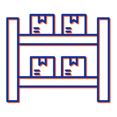 Taşıma simgesinin vektör illüstrasyonu