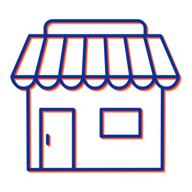 simge vektör illüstrasyonunu sakla