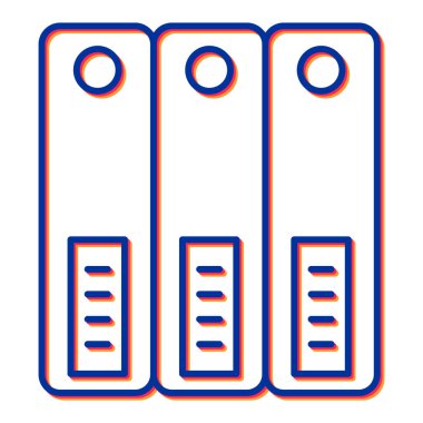 dosya dizini vektör illüstrasyonu