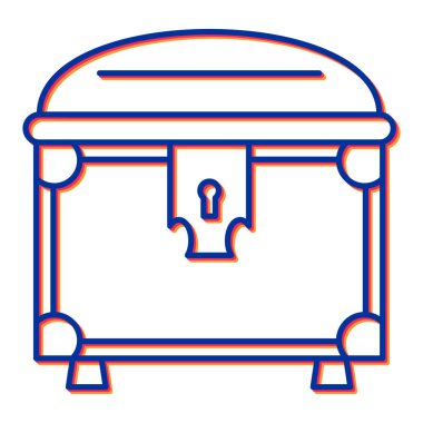 Modern b 'nin vektör illüstrasyonu eksik simgesi