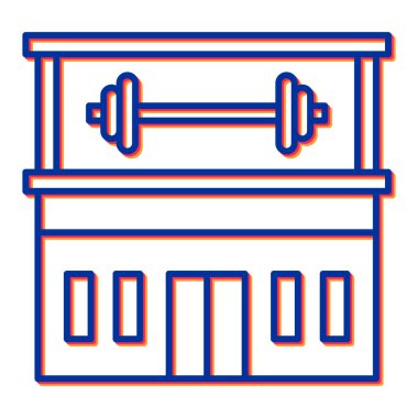 Modern b 'nin vektör illüstrasyonu eksik simgesi