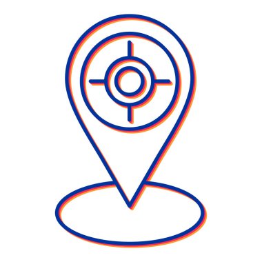 seo modern simgesinin vektör illüstrasyonu