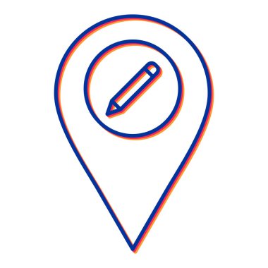 seo modern simgesinin vektör illüstrasyonu