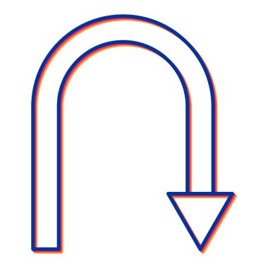 ok simgesinin vektör illüstrasyonu