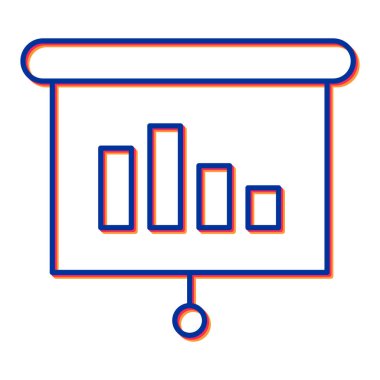 iş grafiği vektör illüstrasyonu