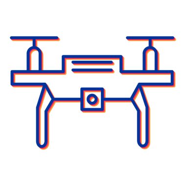 Drone vektör illüstrasyonu