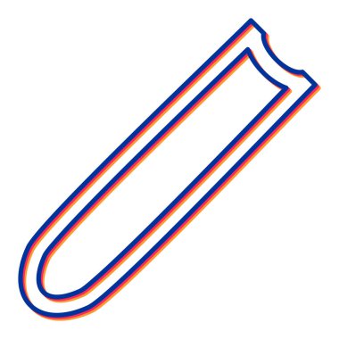 Kalem. Web simgesi basit illüstrasyon