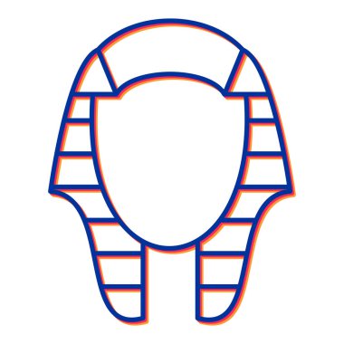 Diş simgesinin vektör illüstrasyonu