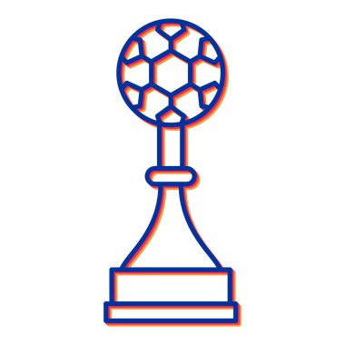 kupa simgesi vektör illüstrasyonu