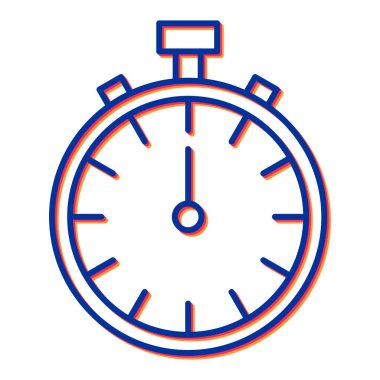 Kronometre simgesi çizimi