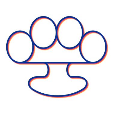 İnsanların vektör illüstrasyonu ve ağ simgesi