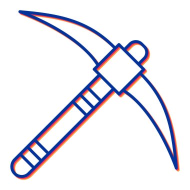 Kılıç. Web simgesi basit illüstrasyon