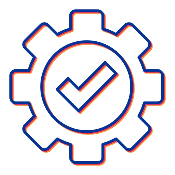Vektor Symbol Für Technische Unterstützung — Stockvektor