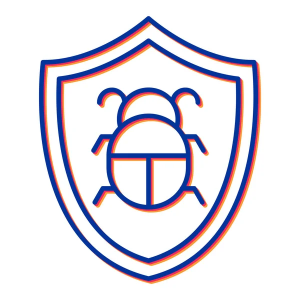 Shield Protection Symbol — Stock vektor