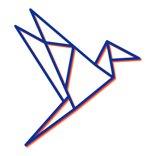 Kite Vector Icon White Background — Stockvektor