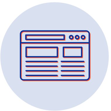 seo modern simgesinin vektör illüstrasyonu