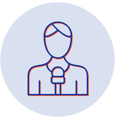 kullanıcı. Web simgesi basit illüstrasyon