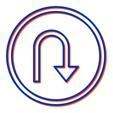 ok simgesi vektör illüstrasyonu