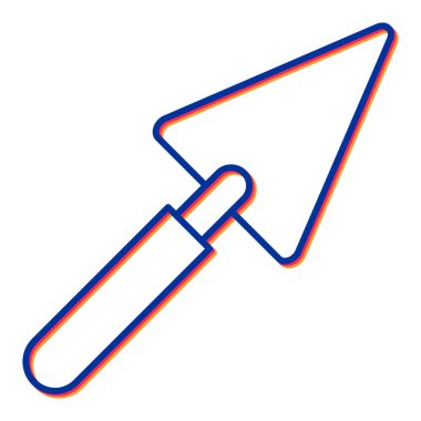 Malafat. Web simgesi basit illüstrasyon