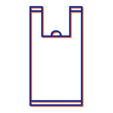 Modern b 'nin vektör illüstrasyonu eksik simgesi