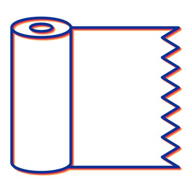 Fiyonklu bir kurdelenin vektör çizimi