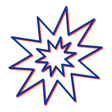 çizgi roman tarzı ikon vektör illüstrasyon tasarımı