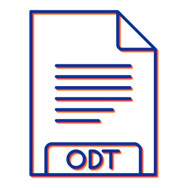 dosya biçimi vektör illüstrasyonuName