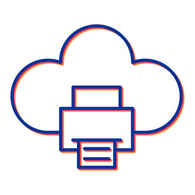 Bulut hesaplama. Web simgesi